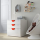 Комод SMASTAD / PLATSA на 3 шухляди IKEA 993.875.21 білий - зображення 2