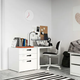 Комод SMASTAD / PLATSA на 3 шухляди IKEA 993.875.21 білий - зображення 3