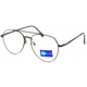 Компьютерные очки Big Blue Aviator защитные от излучения монитора с блокировкой голубого света с ПАСПОРТОМ Blue blocker c футляром и салфеткой - изображение 2
