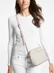 Сумка кросс-боди через плечо женская маленькая Michael Kors Jet Set Travel Medium Logo Dome Crossbody Bag 35F1GTVC7B Бежевая (194900656358) - изображение 2