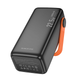 Зовнішній акумулятор BOROFONE BJ66 Magnifico 22.5W+PD20W fully compatible power bank (40000mAh) Black (6941991115141) - изображение 7