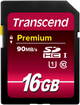 Karta pamięci Transcend SDHC 16GB Class 10 UHS-I (TS16GSDU1) - obraz 1