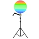 Светодиодная круглая лампа RGB-LED GS-330 цветная 33см с пультом и штативом 2м для студийной съёмки - изображение 7