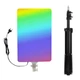 Прямокутна RGB LED лампа 44х29cм PM-48 зі штативом 2м та пультом кольорове відеосвітло для фото та відеозйомки - зображення 4