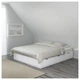 Ліжко NORDLI IKEA 403.498.47 білий - зображення 4