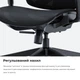 Кресло эргономичное игровое Anda Seat X-Air Mega Size XL до 120 кг Mesh Space Black (AD-WY-01-BBB) - изображение 10