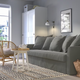 Диван 3-х местный HOLMSUND IKEA 595.169.40 темно-серый - изображение 3