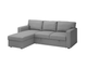 Диван розкладний BARSLOV IKEA 805.415.94 сіро-бежевий - зображення 1