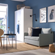 Диван розкладний FRIDHULT IKEA 703.517.25 світло-сірий - зображення 3