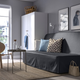 Диван 3-местный NYHAMN IKEA 894.999.82 темно-серый - изображение 2