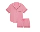 Піжама Модал Victoria's Secret Set Modal (сорочка+шорти) XS Пудрова - зображення 2
