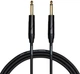 Кабель інструментальний Cascha CCA-G1BK6 (Advanced Line Guitar Cable, Black, 6 м) - зображення 1