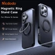 Магнитный чехол для iPhone 16 с Magsafe Mcdodo с держателем PC-4930 Black - изображение 3