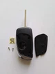Корпус выкидного ключа Peugeot 207 307 308 407 Galakeys 2 кнопки батарейка на корпусе лезвие VA2 (01-34) - изображение 2
