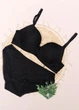 Женский базовый комплект нижнего белья Simple and Perfect (1592-80-02) Черный 80В No Brand - изображение 3