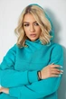Спортивний костюм жіночий на флісі колір бірюзовий розмір L 247R10765 - зображення 5