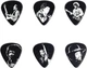 Набор медиаторов Dunlop JH-PT06M Jimi Hendrix Silver Portrait Pick Tin Medium 12шт (R119191) - изображение 2