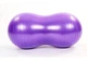 Мяч для фитнеса EasyFit Peanut 45х90 см фиолетовый (фитбол орех-арахис) (EF-3022-V) - изображение 2