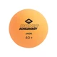 Мячи для настольного тенниса Donic Jade ball 40+ 6 шт white+orange (608509) - изображение 3