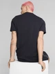 Футболка хлопковая длинная мужская Puma Ess Tape Tee 68467416 L New Navy (4067983296789) - изображение 6