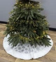 Юбка под елку X-mas Silver Snowflakes Ø 100 см серая - изображение 1
