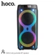 Портативная колонка-караоке Hoco DS41 (беспроводная колонка, Bluetooth, подсветка, 40 Вт, USB, FM, AUX, пульт управления) - Черный - изображение 5