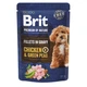 Консервований корм Brit Premium Fillets in Gravy Multipack Мультипак філе в соусі для собак малих порід 12 шт х 85 г (1111185864) - зображення 2