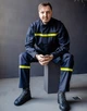 Костюм MILIGUS рятувальник 3XL 62 синій - изображение 3
