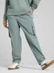 Спортивные штаны женские Puma Ess Small No. 1 Logo Woven Cargo Pants Op 68497830 S Green Moon (4067983250842) - изображение 1