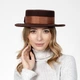 Капелюх LuckyLOOK 57-58 Коричневий (653-246) - зображення 3