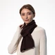 Шарф женский LuckyLOOK Felix 544-110 22х180 см Коричневый (2933530544110) - изображение 3
