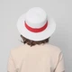 Шляпа LuckyLOOK женская канотье 375-773 One size Белый - изображение 6