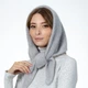 Бактус женский LuckyLOOK 58х130 см Серый Алана 565-104 - изображение 3
