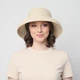 Шляпа LuckyLOOK женская со средними полями 818-102 One size Светло-бежевый - изображение 5