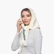 Бактус жіночий MEGAN 739-629 LuckyLOOK 58х130 Білий - зображення 3