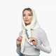 Бактус жіночий MEGAN 739-629 LuckyLOOK 58х130 Білий - зображення 4