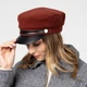 Кепка картуз женская LuckyLOOK One Size Коричневый Кетрин 610-552 - изображение 3