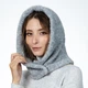 Капор-капюшон LuckyLOOK BARBARA One Size Серый (347-007) - изображение 3