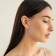 Серебряные серьги Minimal 1256 - изображение 2