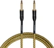 Кабель інструментальний Cascha CCP-G2STW6 (Professional Line Guitar Cable, Tweed Natural, 6 м) - зображення 1