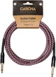 Кабель інструментальний Cascha CCP-G2SRD3 (Professional Line Guitar Cable, Tweed Red, 3 м) - зображення 6