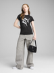 Футболка бавовняна жіноча Puma Graphics Branded Leaf Tee 68508201 S Black з принтом (4067984234834) - зображення 3