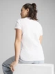 Футболка хлопковая женская Puma Graphics Branded Leaf Tee 68508202 XS White с принтом (4067984234636) - изображение 2