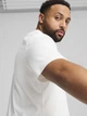 Футболка хлопковая длинная мужская Puma Ess Tee 68253602 L White с принтом (4067983302091) - изображение 5