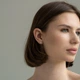 Золотые серьги Minimal W20508-б - изображение 4