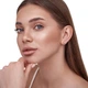 Золоті сережки Minimal с122-ч - зображення 2