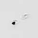 Серебряные серьги Minimal BC-218 - изображение 3