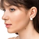 Серебряные серьги Minimal 520793 - изображение 2