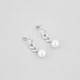 Серебряные серьги Minimal 521062б - изображение 1