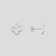 Срібні сережки Minimal 9520086б - зображення 1